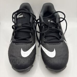 Nike Diamond Softball Cleats CZ5918-010 Black - Size 6 Youth Shoes